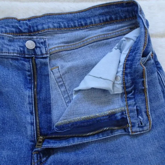 Levi's Men's Jeans 505 36x32 Relaxed Blue - Picture 6 of 8